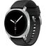 Galaxy Watch 8 | 40 мм | Silver | Hybrid/Black | S/M/L, Тип ремешка : Hybrid, Размер корпуса : 40 мм, Цвет: Silver, Цвет ремешка: Black, Размер ремешка : S/M/L, Подключение часов : Bluetooth / Wi-Fi, изображение 2